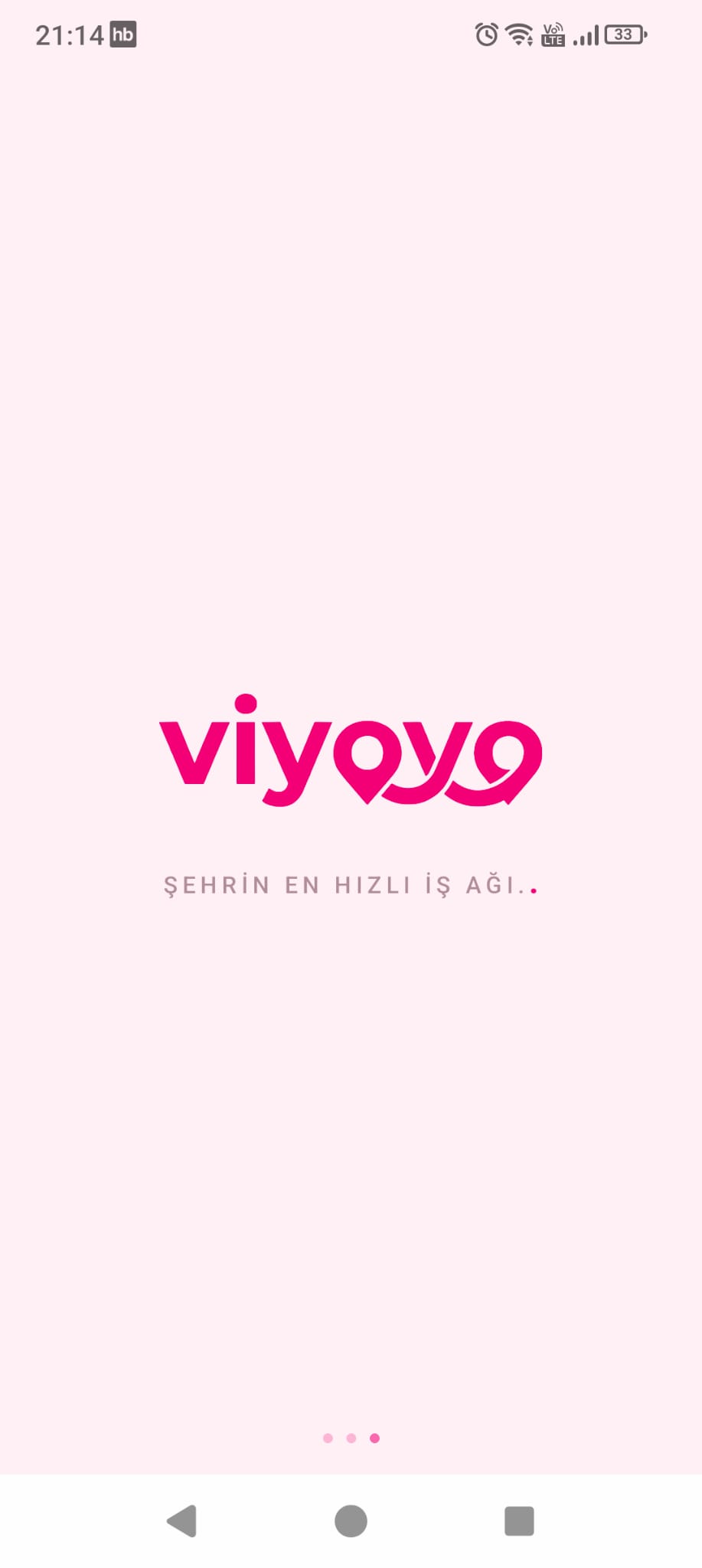 Viyoyo Splash ekranı